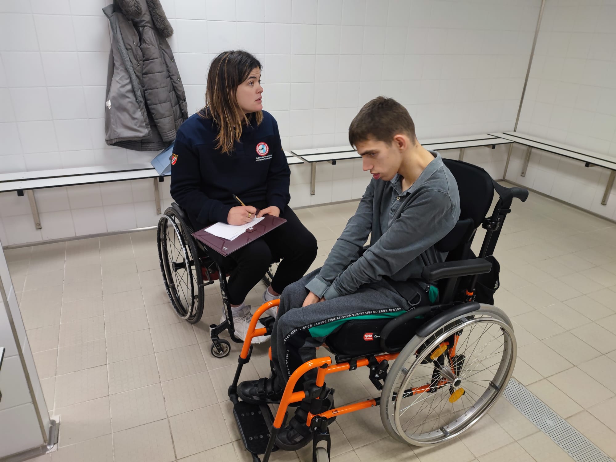 Actividad dentro del proyecto de Terapia Subacu&aacute;tica